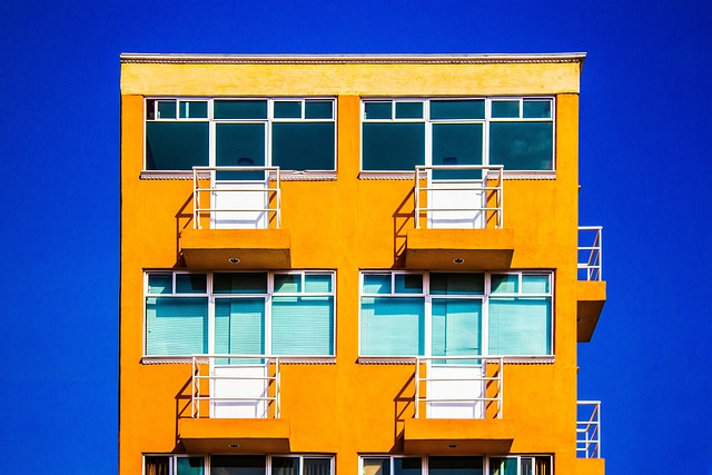 An apartment building
